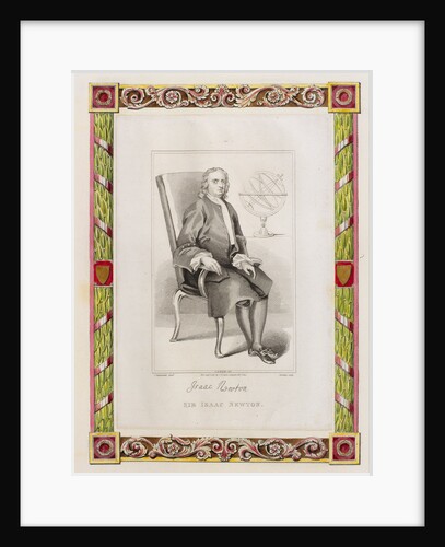 Portrait of Isaac Newton (1642-1727) by John Romney