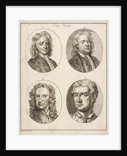 Portrait of Isaac Newton (1642-1727) by M Wachsmut