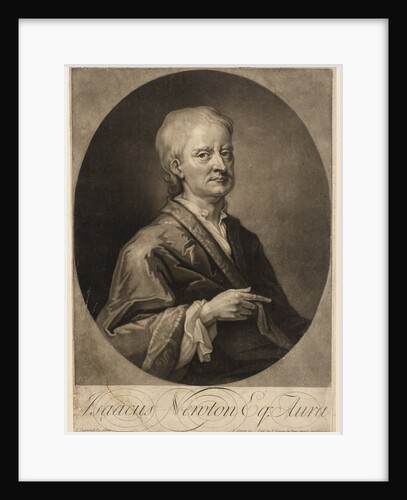 Portrait of Isaac Newton (1642-1727) by Jean Simon