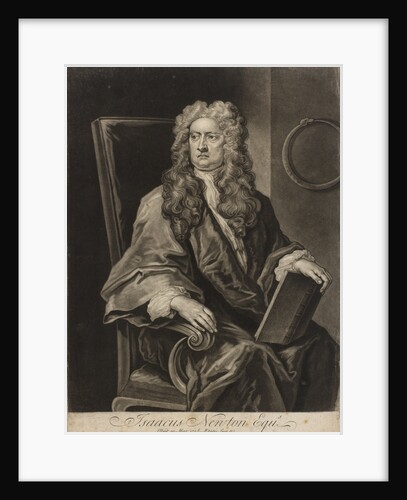 Portrait of Isaac Newton (1642-1727) by John Faber the Younger