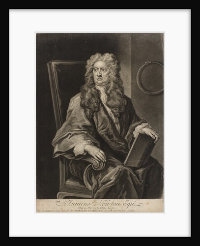 Portrait of Isaac Newton (1642-1727) by John Faber the Younger