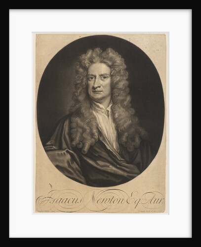 Portrait of Isaac Newton (1642-1727) by John Smith