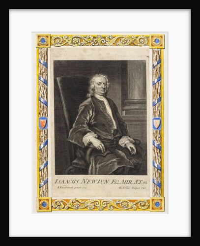 Portrait of Isaac Newton (1642-1727) by George Vertue