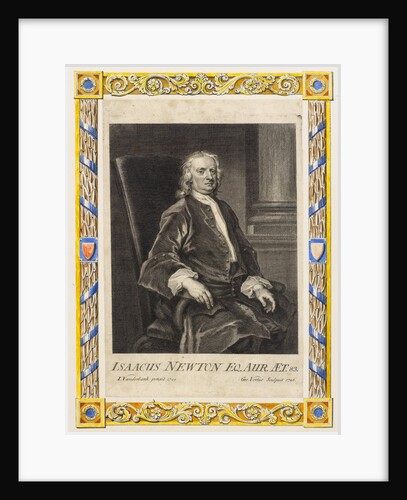 Portrait of Isaac Newton (1642-1727) by George Vertue