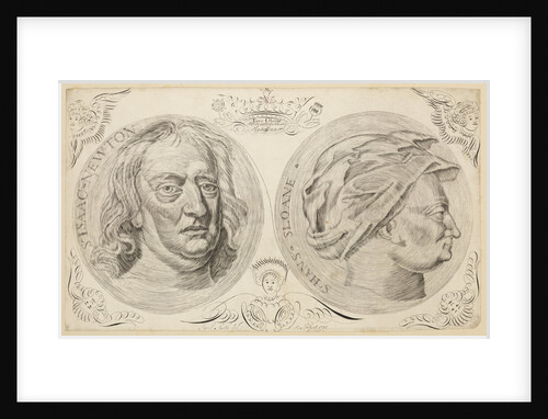 Portraits of Sir Isaac Newton (1642-1727) and Sir Hans Sloane (1660-1753) by Jacob Smith
