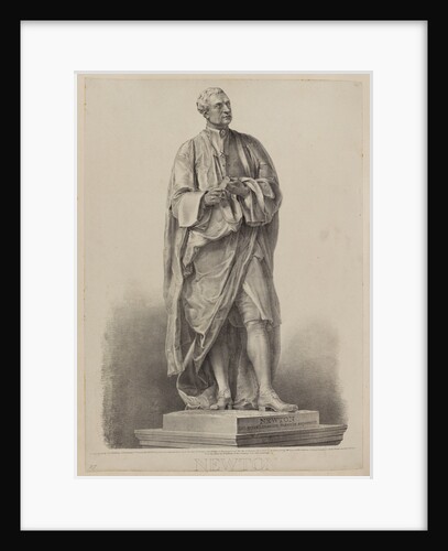 Statue of Sir Isaac Newton by George E Madeley