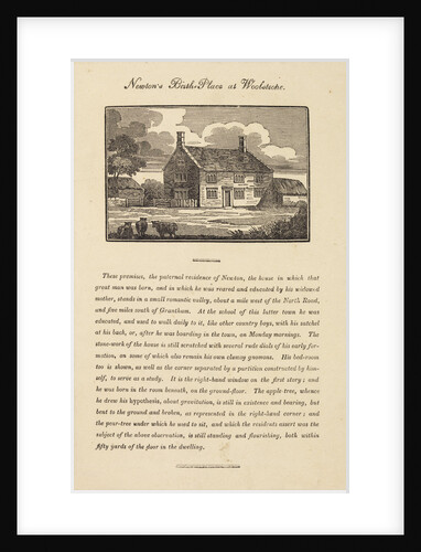 Woolsthorpe Manor by Anonymous