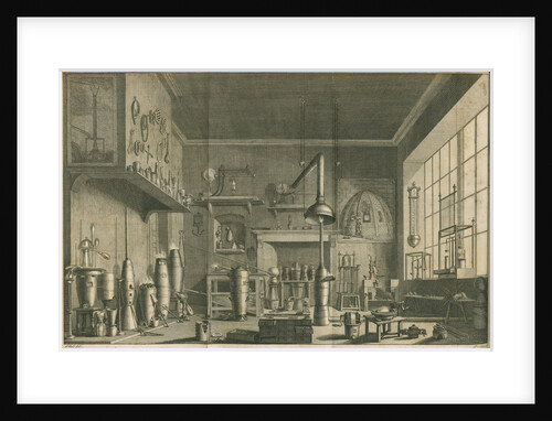 A chemistry laboratory by Pierre-Charles Canot