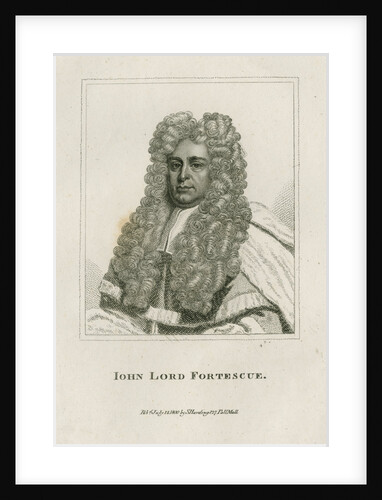 Portrait of John Fortescue Aland (1670-1746) by Sylvester Harding