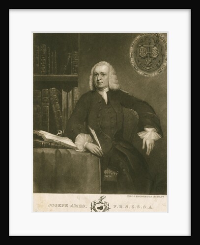 Portrait of Joseph Ames (1689-1759) by Thomas Hodgetts