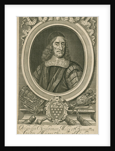 Portrait of Orlando Bridgeman (1606-1674) by Robert White