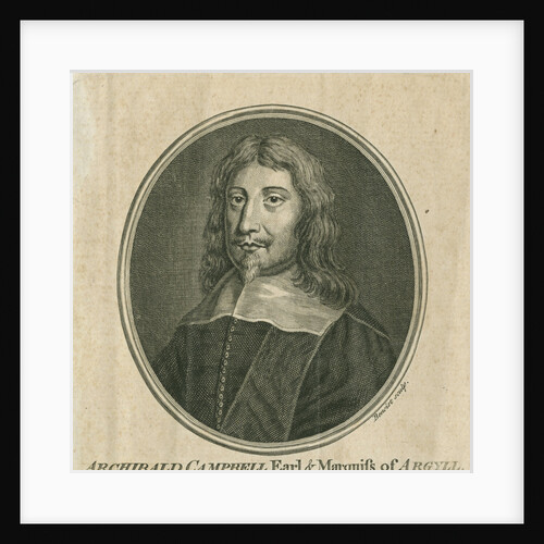 Portrait of Archibald Campbell, Marquess of Argyll (1600-1661) by Guillaume Philippe Benoist