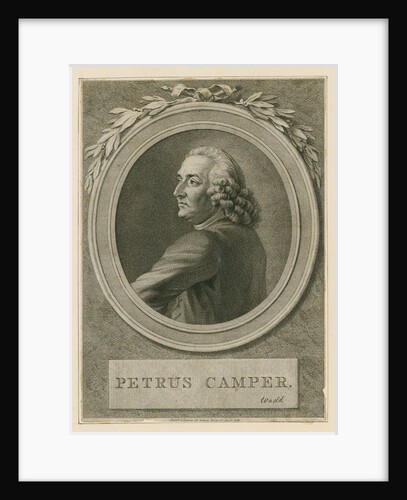 Portrait of Pieter Camper (1722-1789) by Reinier Vinkeles