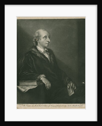 Portrait of William Coxe (1748-1828) by William Pether