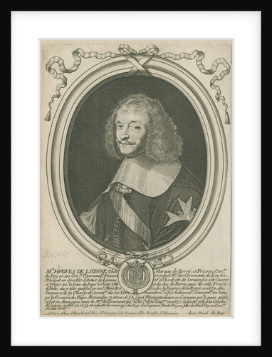 Portrait of Hughes de Lionne (1611-1671) by Nicholas de Larmessin II