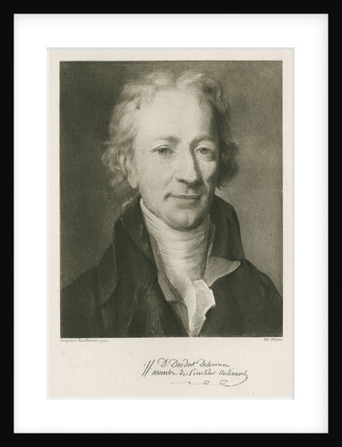 Portrait of Dieudonne Sylvain Guy Tancrede de Dolomieu (1750-1801) by Braun