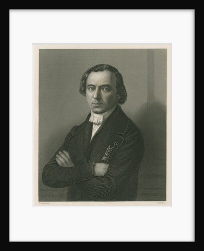 Portrait of Jean Baptiste Andre Dumas (1800-1884) by Samuel Freeman