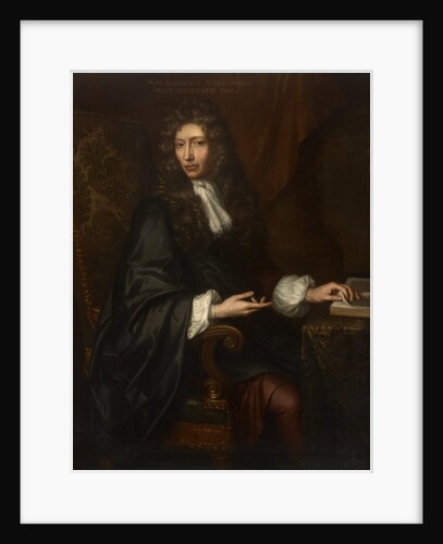 Portrait of Robert Boyle (1627-1691) by Johann Kerseboom