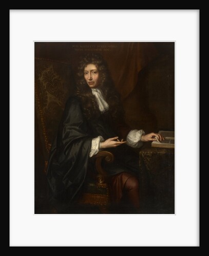 Portrait of Robert Boyle (1627-1691) by Johann Kerseboom