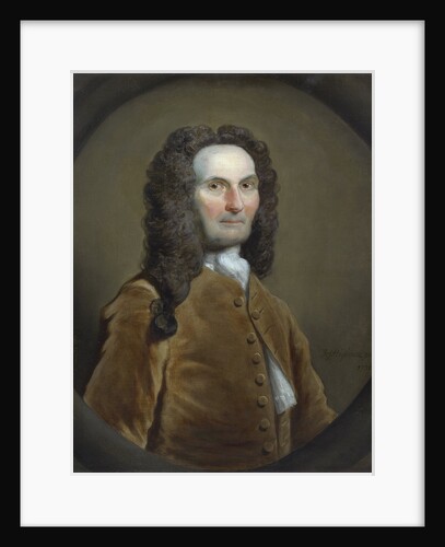 Portrait of Abraham de Moivre (1667-1754) by Joseph Highmore