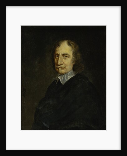Portrait of Thomas Hobbes (1588-1679) by William Dobson