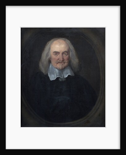 Portrait of Thomas Hobbes (1588-1679) by Jan Baptist Jaspers