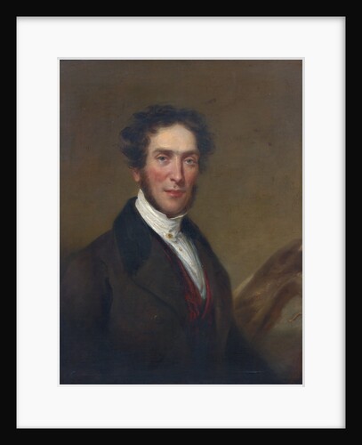Portrait of Gideon Mantell (1790-1852) by John James Masquerier