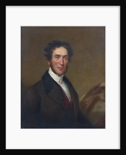 Portrait of Gideon Mantell (1790-1852) by John James Masquerier