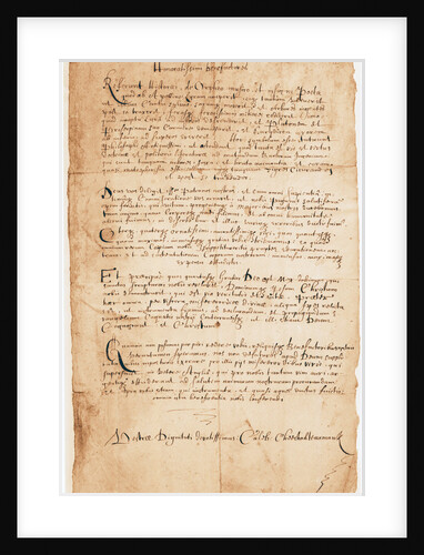 Letter from Caleb Cheeshahteaumauk to Robert Boyle by Caleb Cheeshahteaumauk