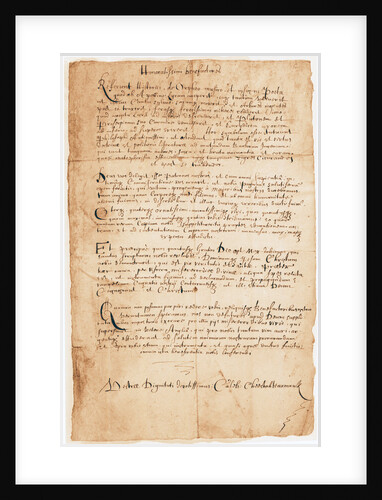 Letter from Caleb Cheeshahteaumauk to Robert Boyle by Caleb Cheeshahteaumauk