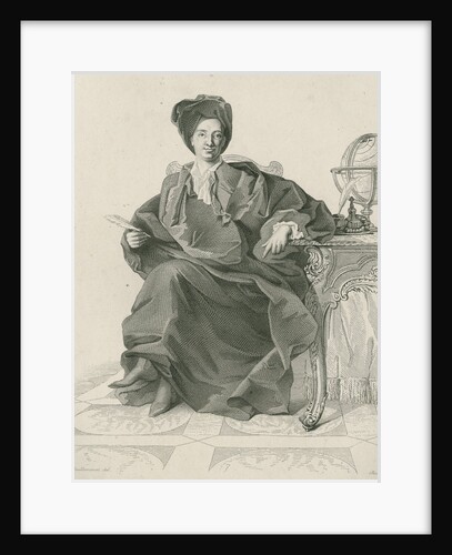 Portrait of Bernard le Bovier de Fontenelle (1657-1757) by Leonie Lacoste Chollet