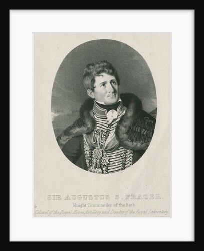 Portrait of Augustus Simon Frazer (1776-1835) by Charles Joseph Hullmandel