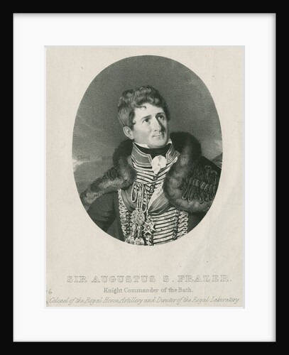 Portrait of Augustus Simon Frazer (1776-1835) by Charles Joseph Hullmandel