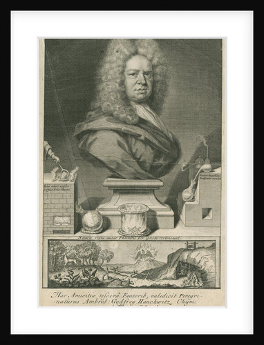 Portrait of Ambrose Godfrey (1680-1756) by George Vertue