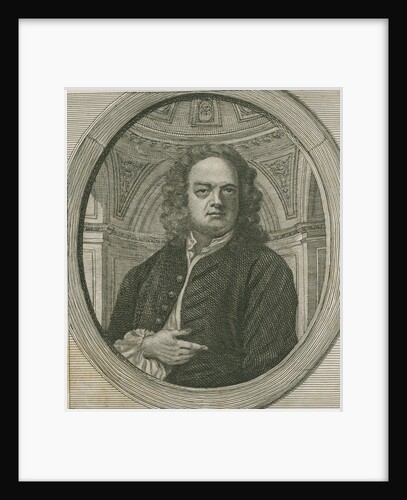 Portrait of James Gibbs (1682-1754) by Alexander Bannerman
