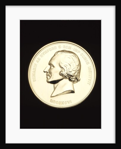 Obverse of the Rumford Medal by Anonymous