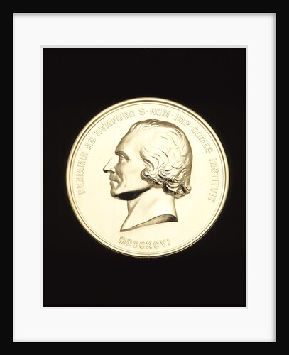 Obverse of the Rumford Medal by Anonymous