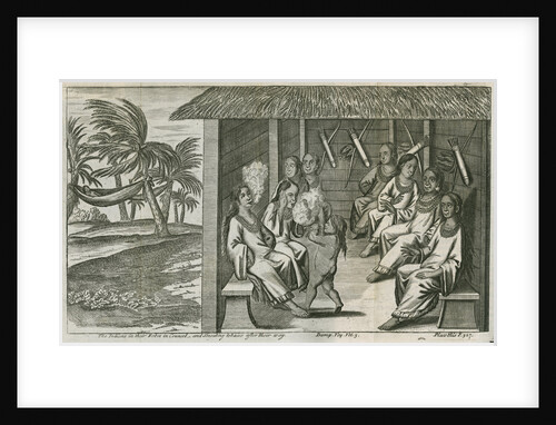 Tobacco smoking among the Cuna Indians of Panama, observed by Lionel Wafer by John Savage