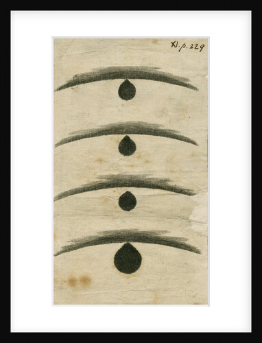 'Black drop' effect during the 1769 Transit of Venus by William Hirst