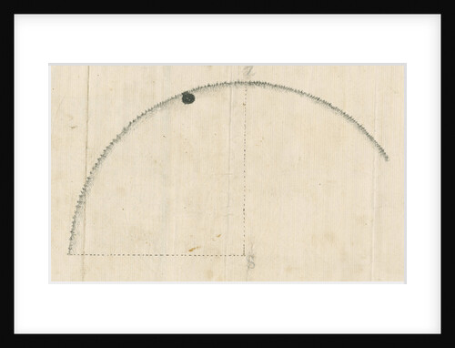 Venus at first internal contact with the Sun by William Bayly