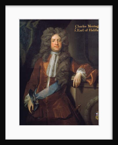 Portrait of Charles Montagu, 1st Earl of Halifax (1661-1715) by Michael Dahl