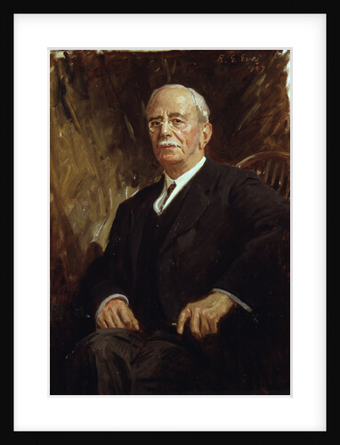 Portrait of Charles Sherrington (1857-1952) by Reginald Grenville Eves