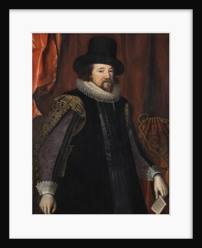 Portrait of Francis Bacon (1561-1626) by Studio of Paulus van Somer I