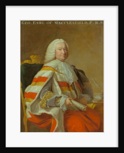 Portrait of George Parker, 2nd Earl of Macclesfield (1697-1764) by Thomas Hudson