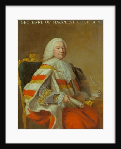 Portrait of George Parker, 2nd Earl of Macclesfield (1697-1764) by Thomas Hudson