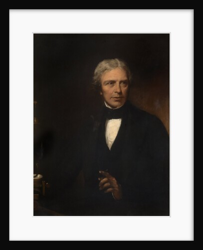 Portrait of Michael Faraday (1791-1867) by Alexander Blaikley