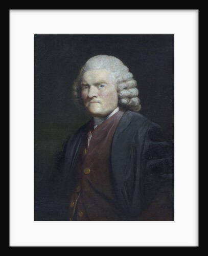 Portrait of John Pringle (1707-1782) by Joshua Reynolds