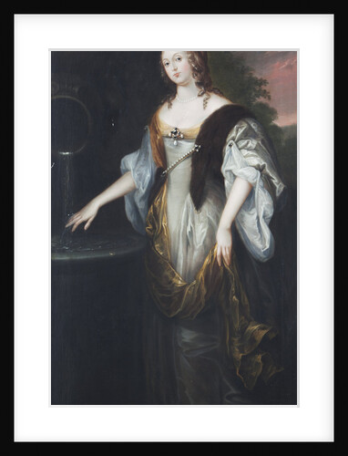 Portrait of 'woman with a ring' by Anonymous