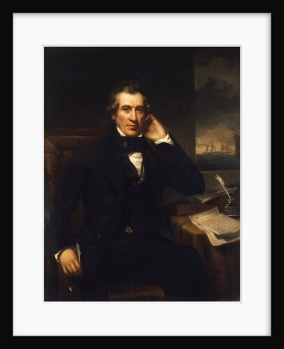 Portrait of William Fairbairn (1789-1874) by Benjamin Rawlinson Faulkner