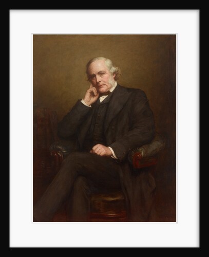 Portrait of Joseph Lister, 1st Baron Lister of Lyme Regis (1827-1912) by Dorofield Hardy